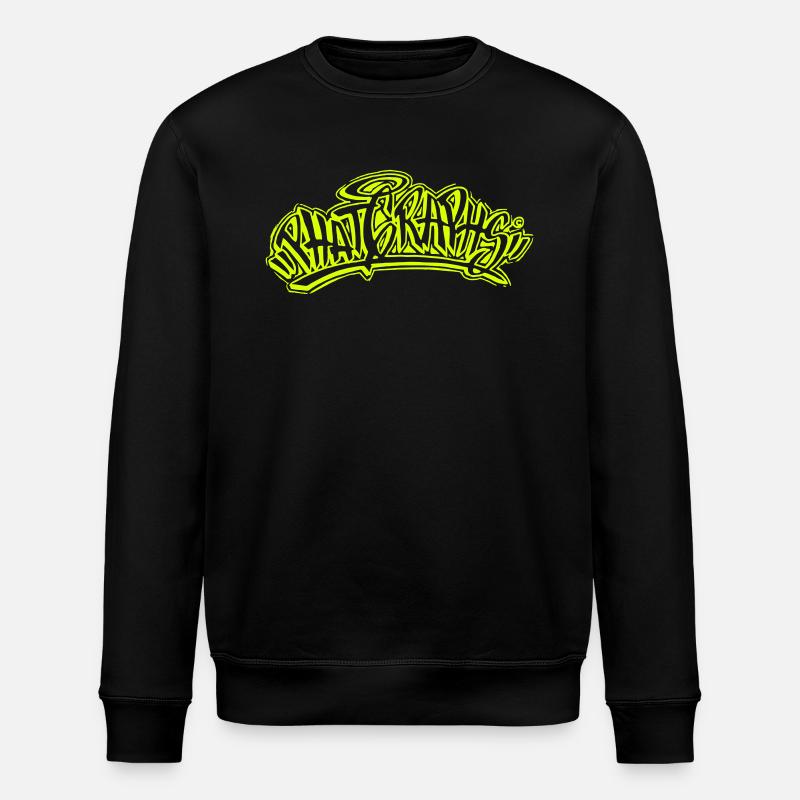 PhatGraphs - Stanley/Stella Unisex Bio-Sweatshirt ROLLER - Schwarz