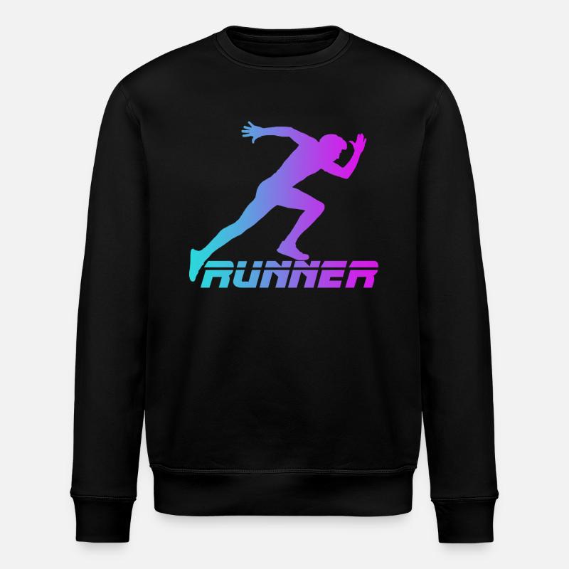 Runner - Sweat bio ROLLER Stanley/Stella Unisexe - noir