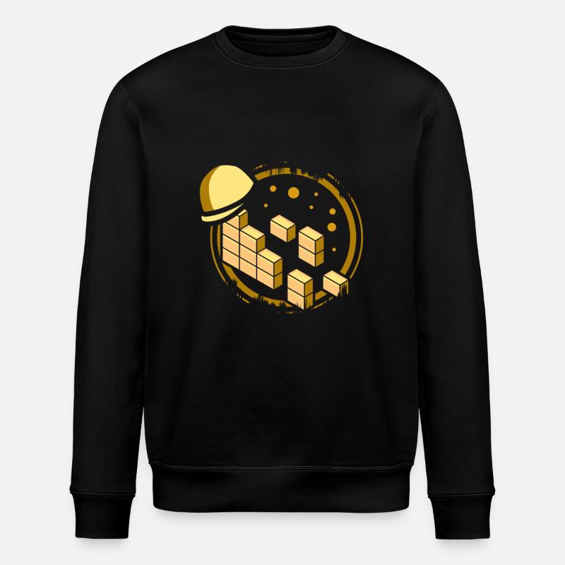 Bricklayer - Stanley/Stella ROLLER Unisex Organic Sweatshirt - black