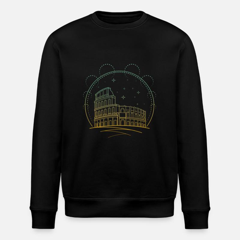 Rom - Stanley/Stella Unisex Bio-Sweatshirt ROLLER - Schwarz