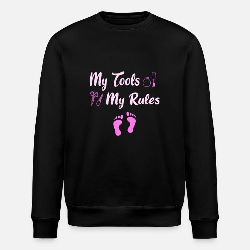 Fußpflege Nagelpflege - Stanley/Stella Unisex Bio-Sweatshirt ROLLER - Schwarz