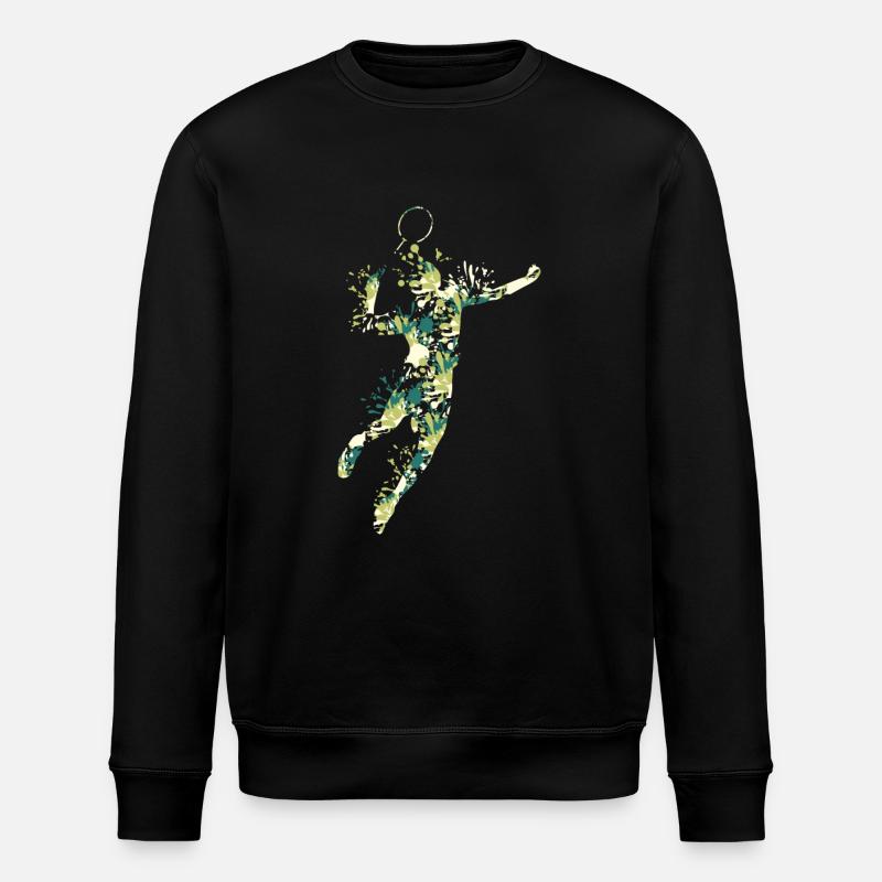 Badminton - Stanley/Stella Unisex Bio-Sweatshirt ROLLER - Schwarz