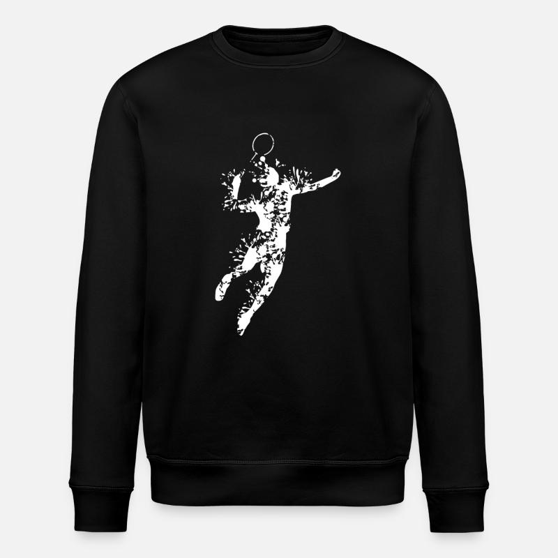 Badminton Design - Sweat bio ROLLER Stanley/Stella Unisexe - noir