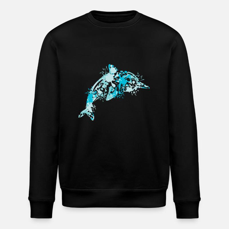 Delfin - Sweat bio ROLLER Stanley/Stella Unisexe - noir