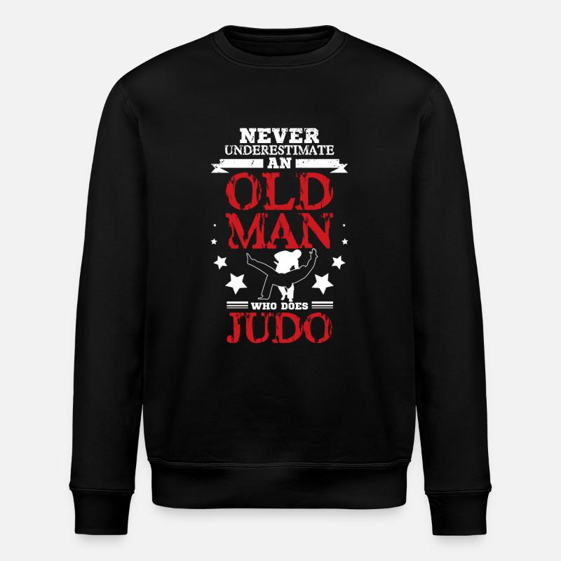 Judo Old man - Sweat bio ROLLER Stanley/Stella Unisexe - noir