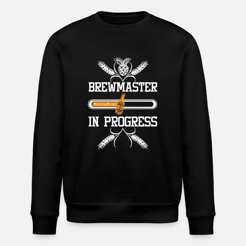 Brewmaster in progress - Stanley/Stella Unisex Bio-Sweatshirt ROLLER - Schwarz