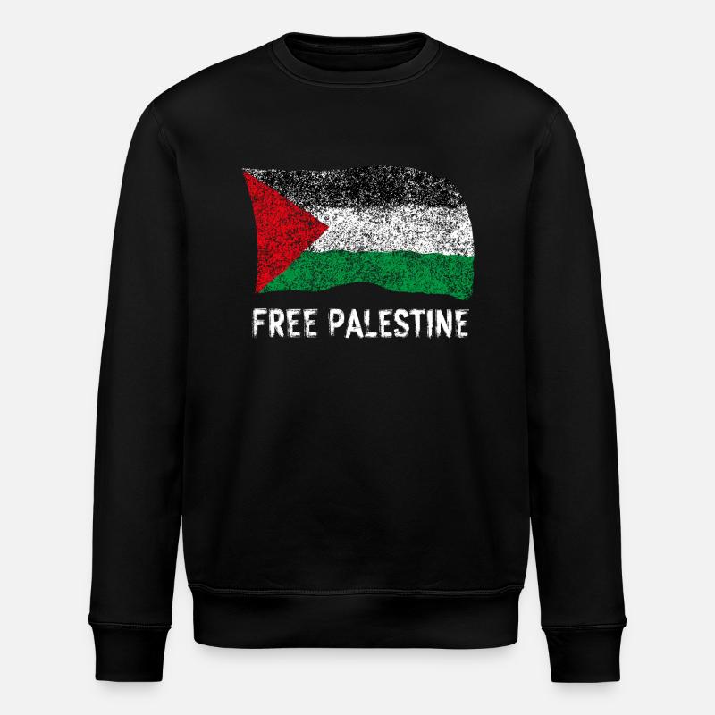 Palestine libre - Sweat bio ROLLER Stanley/Stella Unisexe - noir