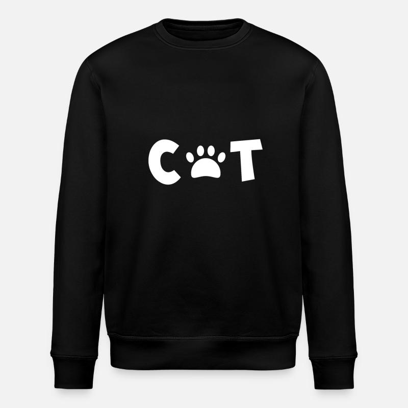 chat - chat - Sweat bio ROLLER Stanley/Stella Unisexe - noir
