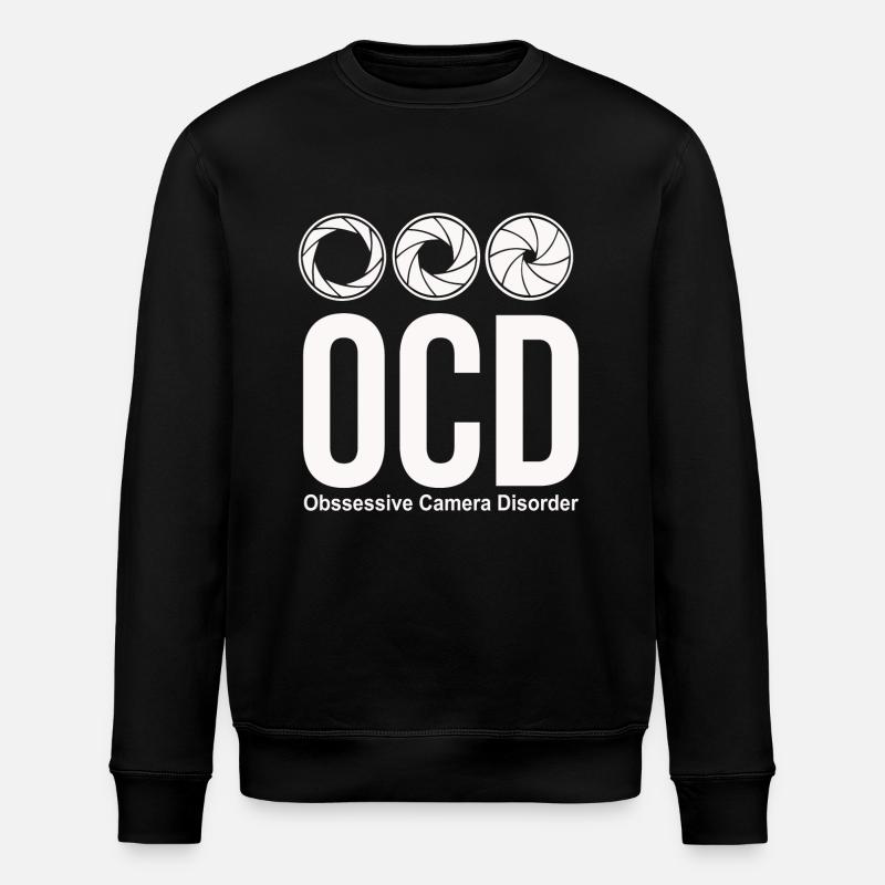 ocd photographer funny - Sweat bio ROLLER Stanley/Stella Unisexe - noir