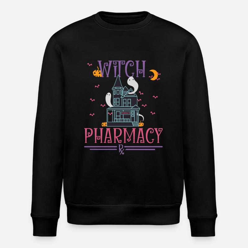 Pharmacy Halloween - Stanley/Stella ROLLER Unisex Organic Sweatshirt - black