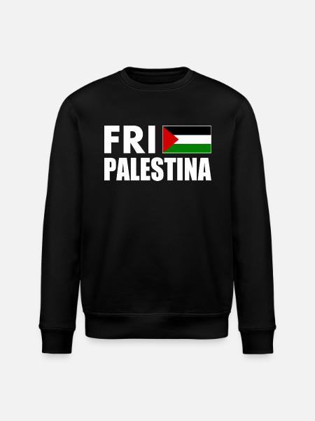 Fri palestina - Stanley/Stella ROLLER Unisex Organic Sweatshirt - black