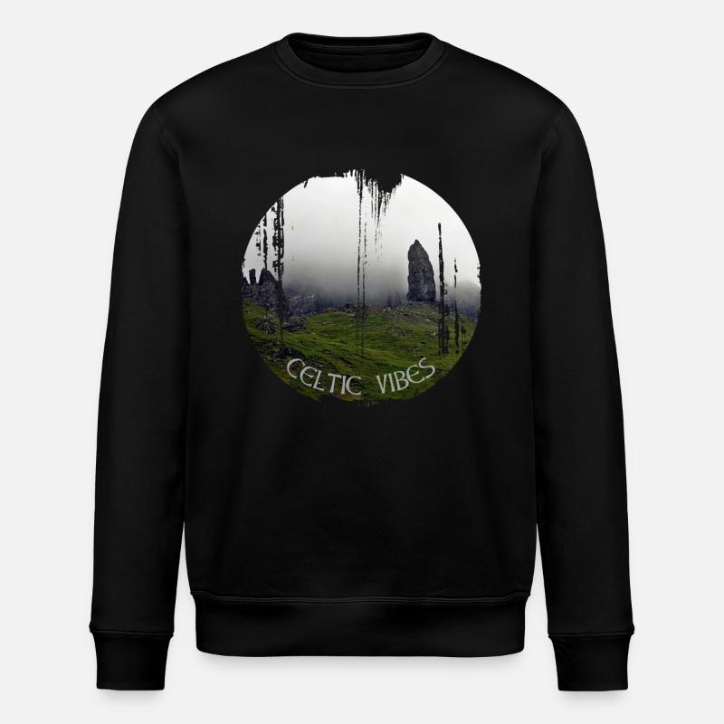 celtes 2 - Sweat bio ROLLER Stanley/Stella Unisexe - noir