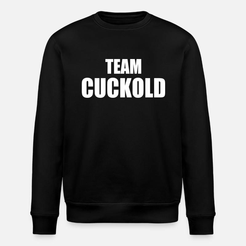 Team cuckold - Sweat bio ROLLER Stanley/Stella Unisexe - noir