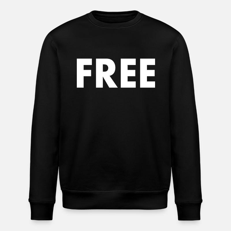Free - Stanley/Stella ROLLER Unisex Organic Sweatshirt - black