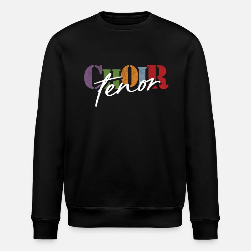 Choir Tenor singer - Stanley/Stella ROLLER Unisex Organic Sweatshirt - black