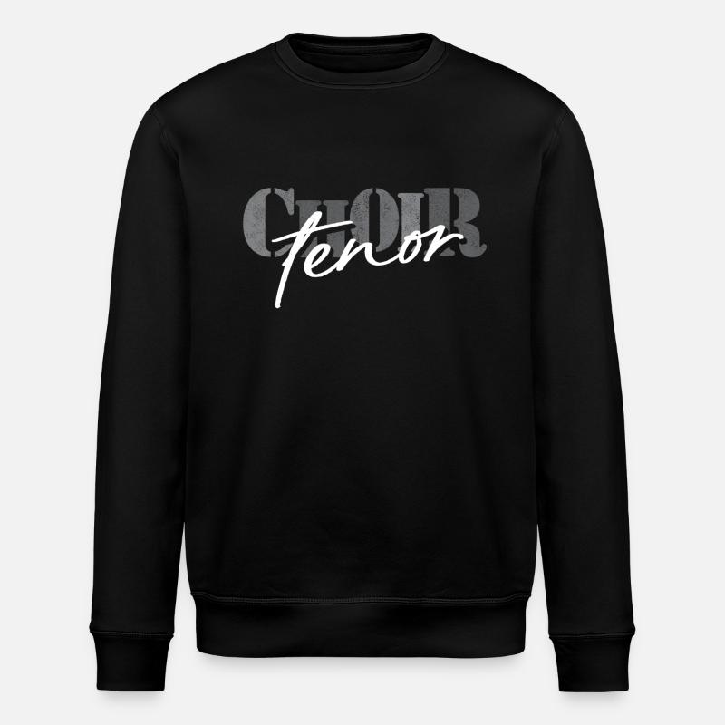 Choir Tenor singer - Stanley/Stella ROLLER Unisex Organic Sweatshirt - black
