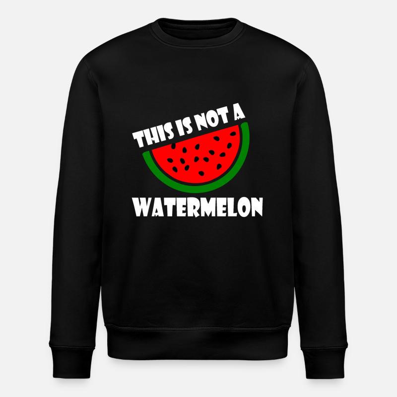 THIS IS NOT A WATERMELON - Sweat bio ROLLER Stanley/Stella Unisexe - noir