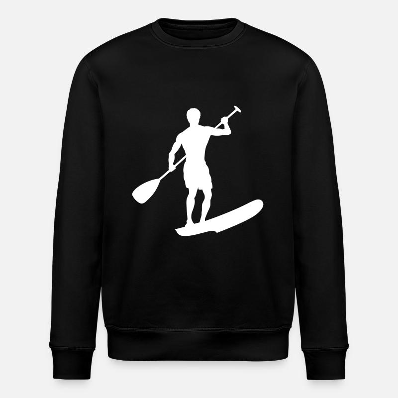 Conception de l’athlète SUP - Sweat bio ROLLER Stanley/Stella Unisexe - noir