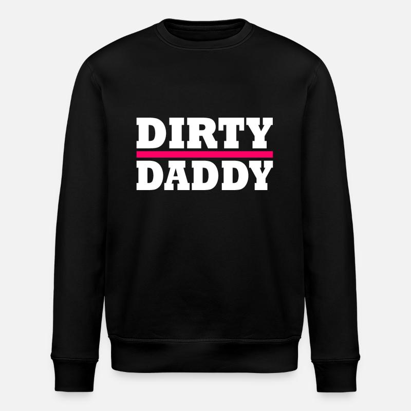 Dirty daddy - Stanley/Stella Unisex Bio-Sweatshirt ROLLER - Schwarz