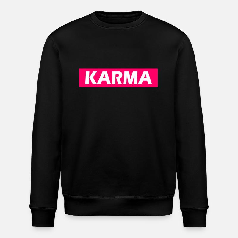 Karma - Stanley/Stella Unisex Bio-Sweatshirt ROLLER - Schwarz