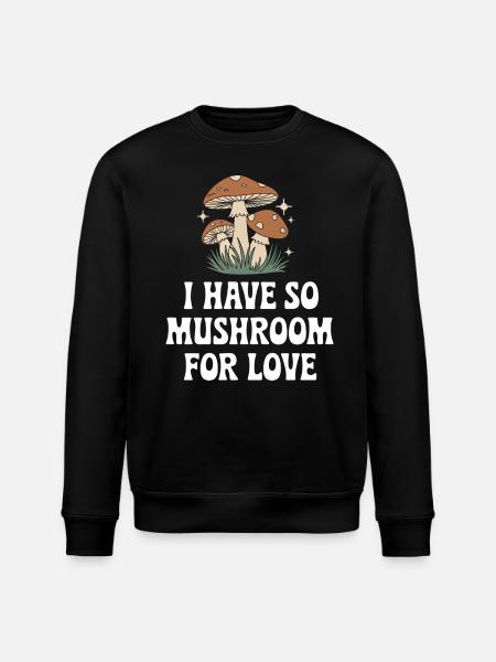 Champignons Champignons Champignon Champignon - Sweat bio ROLLER Stanley/Stella Unisexe - noir
