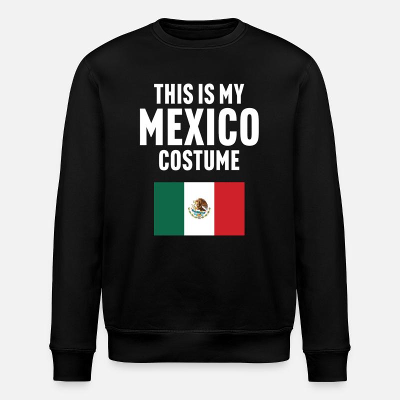 C’est mon costume mexicain - Sweat bio ROLLER Stanley/Stella Unisexe - noir