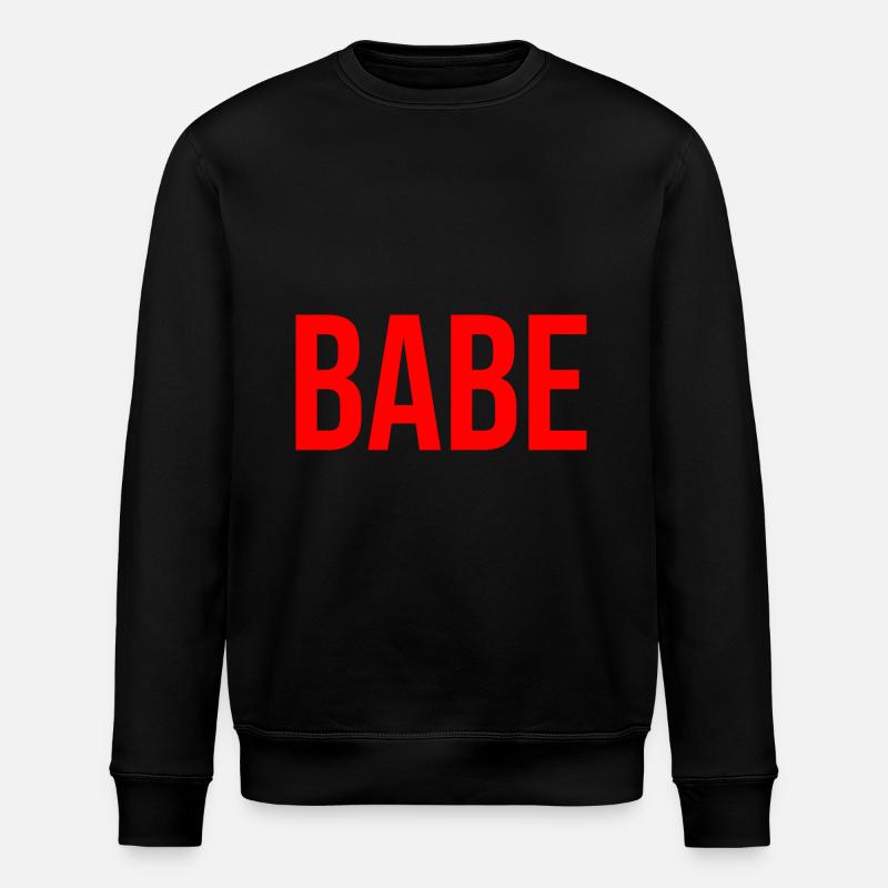babe - Stanley/Stella Unisex Bio-Sweatshirt ROLLER - Schwarz
