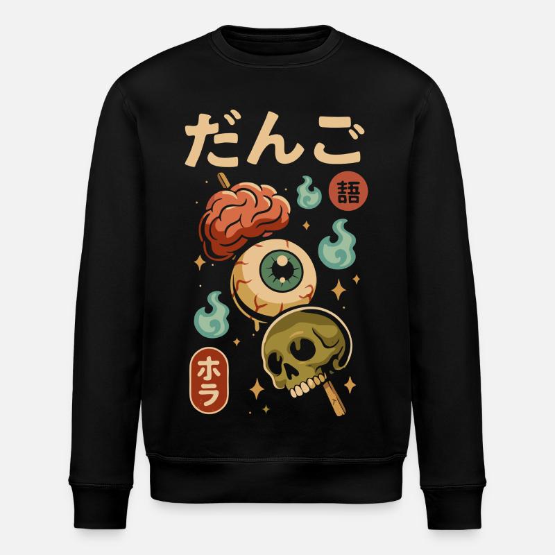 Dango d'horreur japonais - Sweat bio ROLLER Stanley/Stella Unisexe - noir
