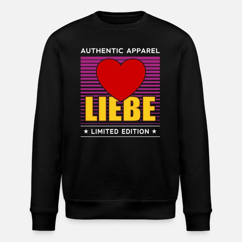 Amour - Sweat bio ROLLER Stanley/Stella Unisexe - noir