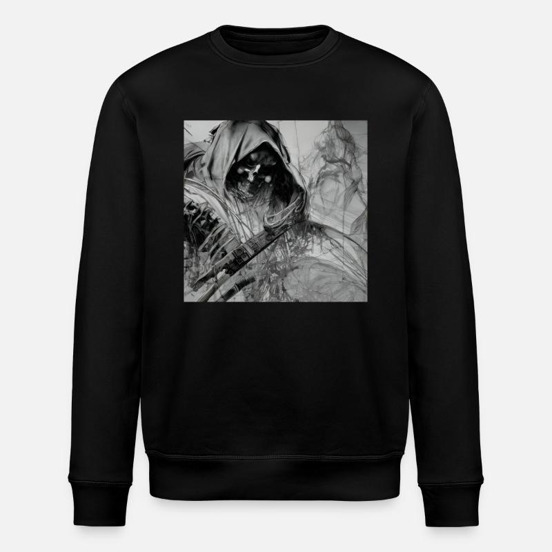 SKULL INKS - Stanley/Stella ROLLER Unisex Organic Sweatshirt - black