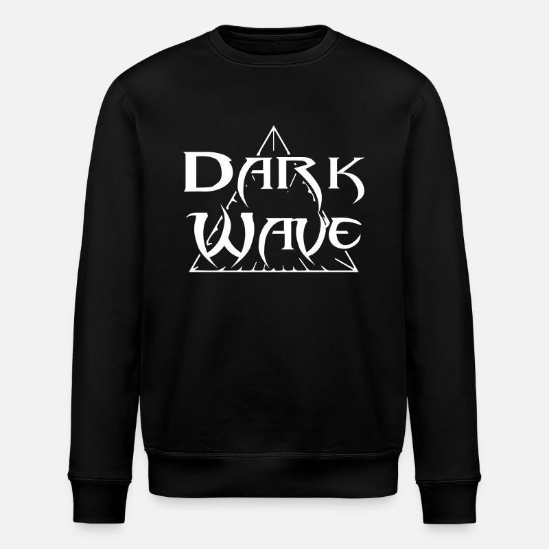 Dark Wave - Stanley/Stella ROLLER Unisex Organic Sweatshirt - black