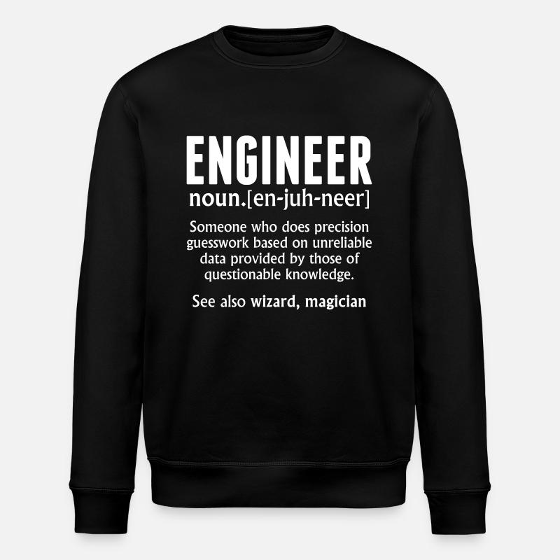 ENGINEER - Stanley/Stella ROLLER Unisex Organic Sweatshirt - black