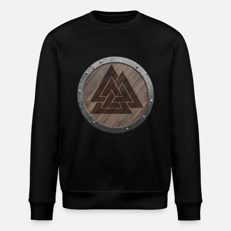 Valknut symbole viking - Sweat bio ROLLER Stanley/Stella Unisexe - noir