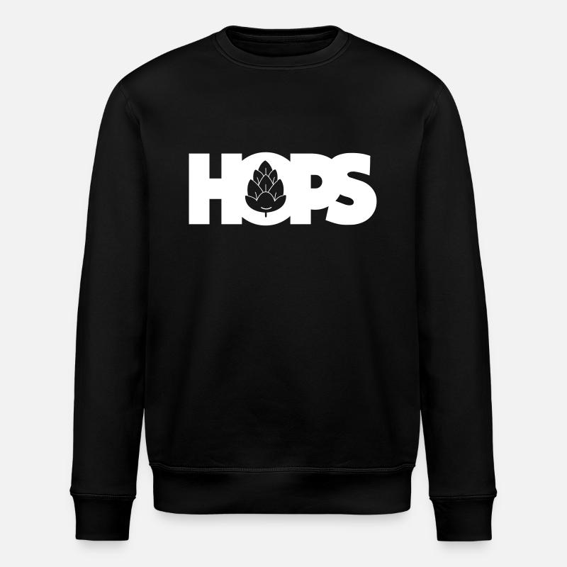 hops - Stanley/Stella Unisex Bio-Sweatshirt ROLLER - Schwarz