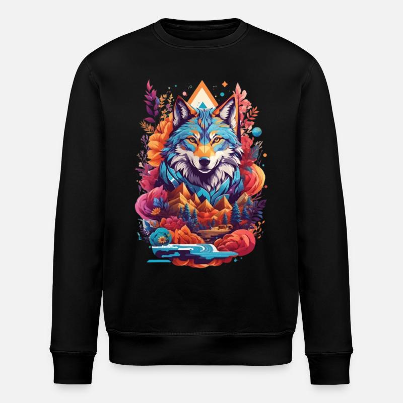 LOUP - Sweat bio ROLLER Stanley/Stella Unisexe - noir