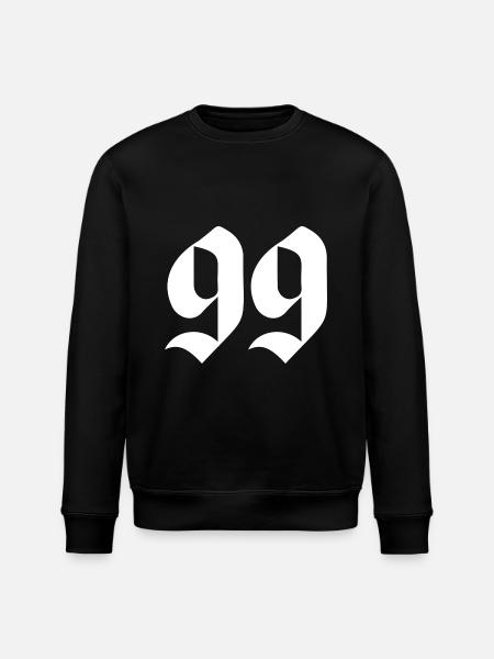 1999 year - Stanley/Stella ROLLER Unisex Organic Sweatshirt - black