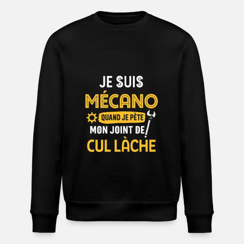 Mechaniker - Stanley/Stella Unisex Bio-Sweatshirt ROLLER - Schwarz