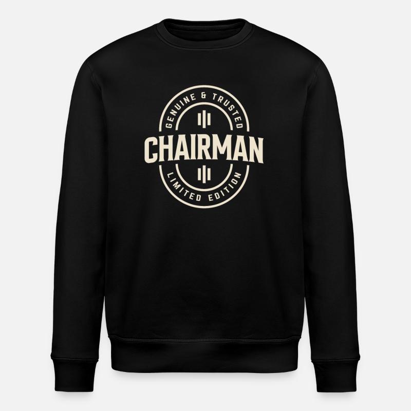 Style de président authentique - Sweat bio ROLLER Stanley/Stella Unisexe - noir