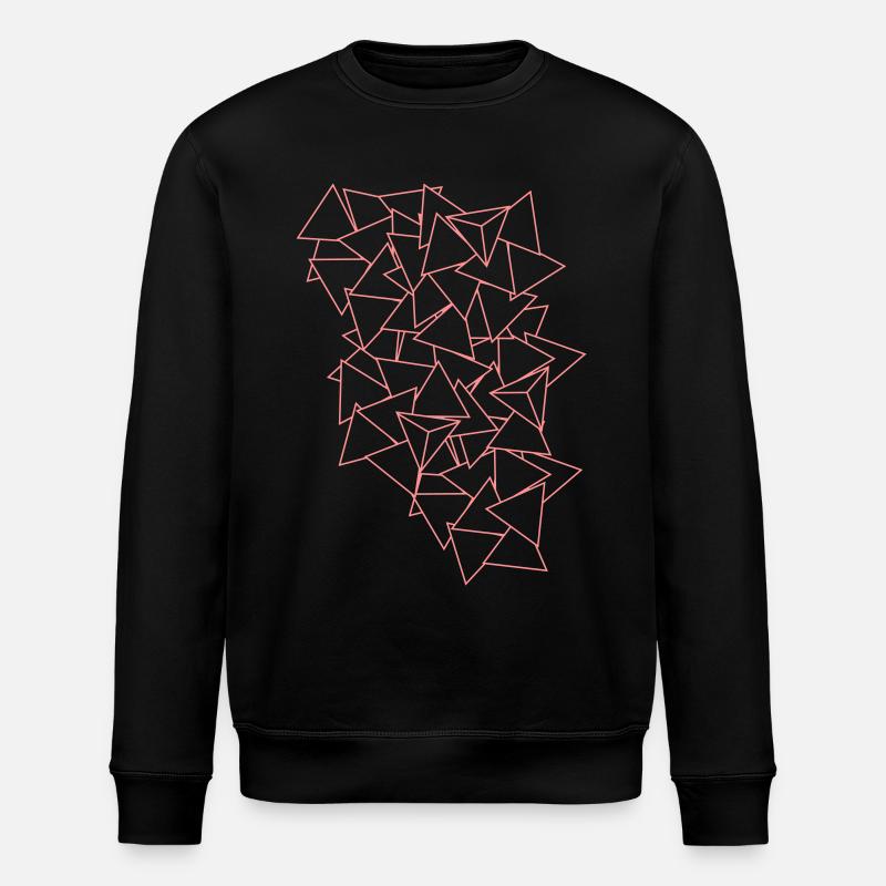 triangles - Sweat bio ROLLER Stanley/Stella Unisexe - noir