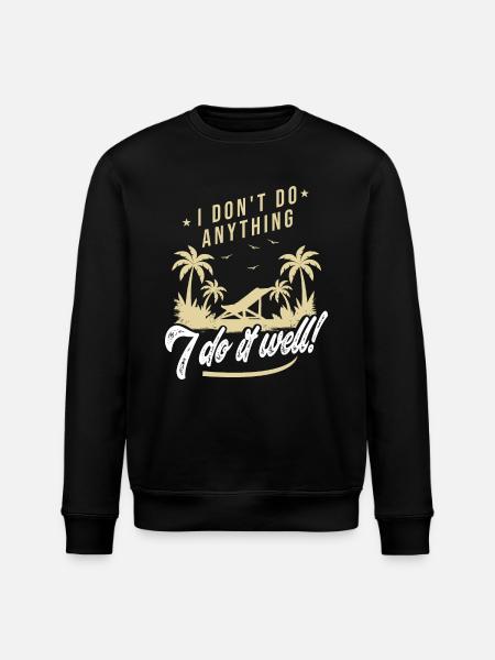 Sjov pensionering humor for pensionister - Stanley/Stella økologisk unisex-sweatshirt ROLLER - sort