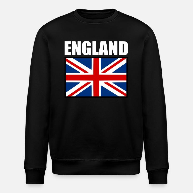 England - Stanley/Stella Unisex Bio-Sweatshirt ROLLER - Schwarz