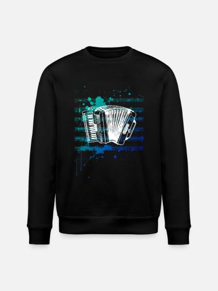 Accordéon - Sweat bio ROLLER Stanley/Stella Unisexe - noir