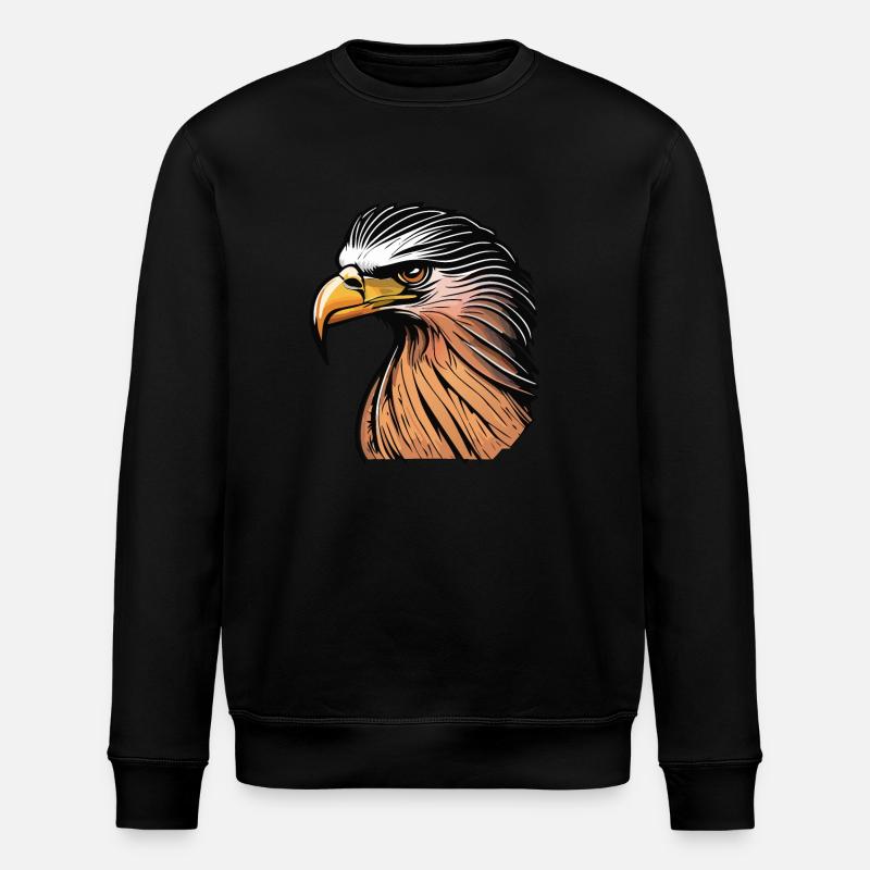 Eagle - Stanley/Stella ROLLER Unisex Organic Sweatshirt - black