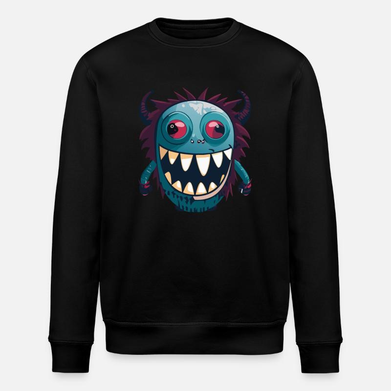 Cyberpunk Monter - Sweat bio ROLLER Stanley/Stella Unisexe - noir