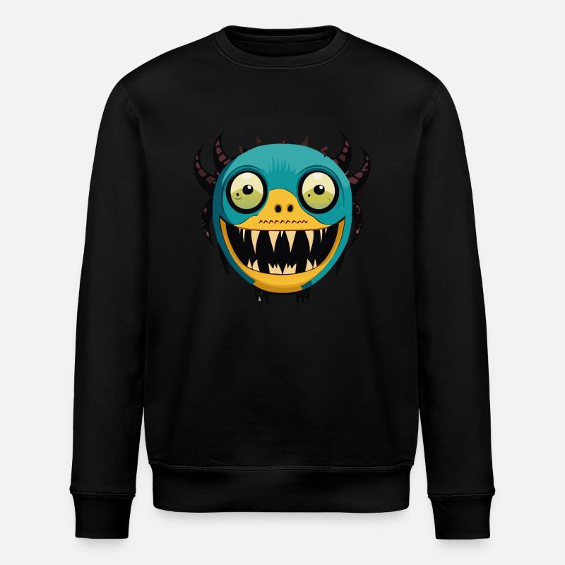 Monstres cyberpunk - Sweat bio ROLLER Stanley/Stella Unisexe - noir