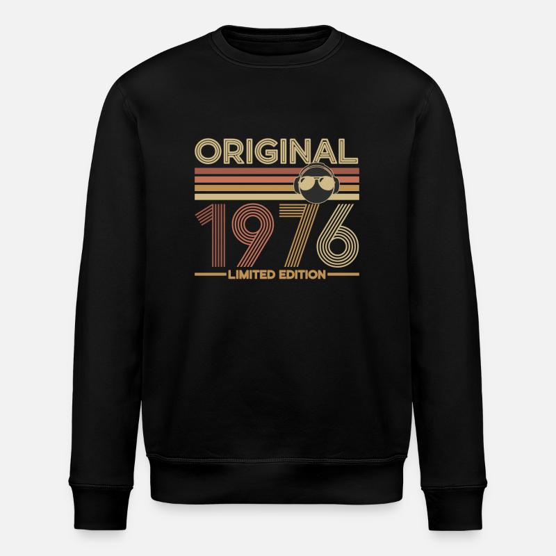 1976 - Sweat bio ROLLER Stanley/Stella Unisexe - noir