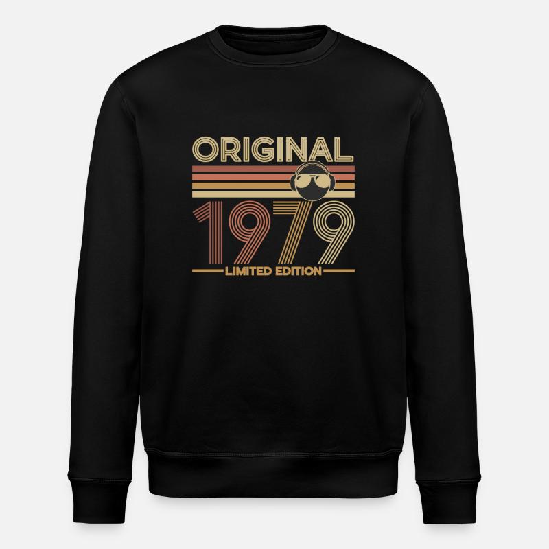 1979 - Stanley/Stella ROLLER Unisex Organic Sweatshirt - black