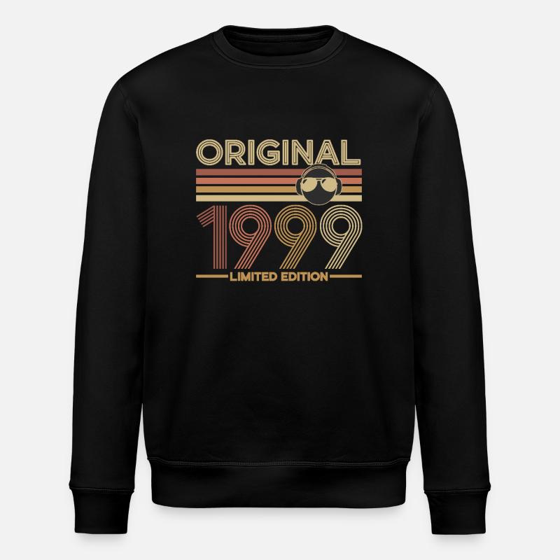 1999 - Stanley/Stella ROLLER Unisex Organic Sweatshirt - black