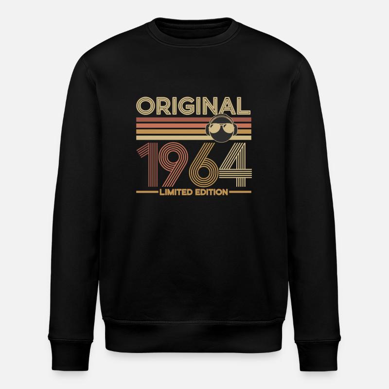 1964 - Sweat bio ROLLER Stanley/Stella Unisexe - noir