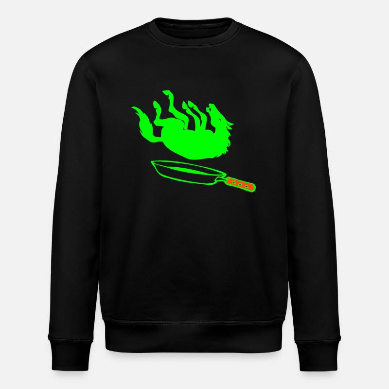 Cheval dans la casserole - Sweat bio ROLLER Stanley/Stella Unisexe - noir